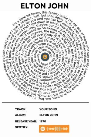 Elton John - Your song