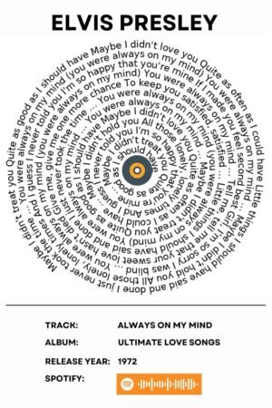 Elvis Presley - Always on my mind