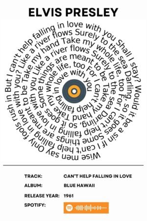 Elvis Presley - Cant help falling in love