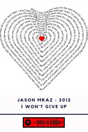 Jason Mraz - I wont give up