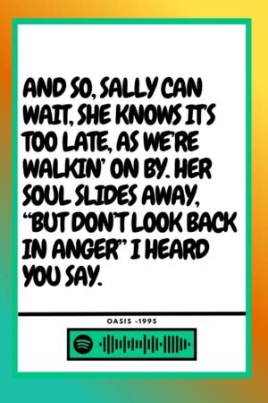 Oasis - Dont look back in anger