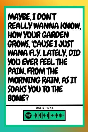 Oasis - Live forever