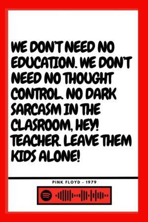 Pink Floyd - Another brick in the wall