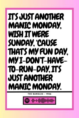 The Bangles - Manic Monday