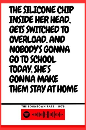 The Boomtown Rats - I don't like Mondays