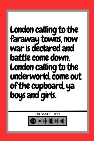 The Clash - London calling