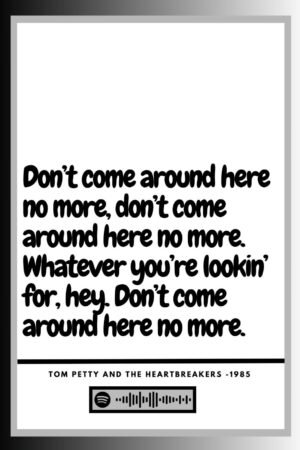 Tom Petty - Dont come around here