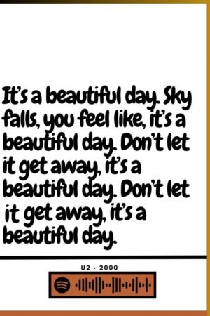 U2 - Beautiful day (3)