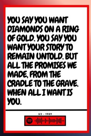 U2 - All I want is you