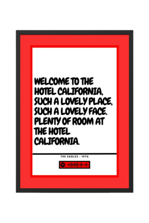 The Eagles - Hotel California