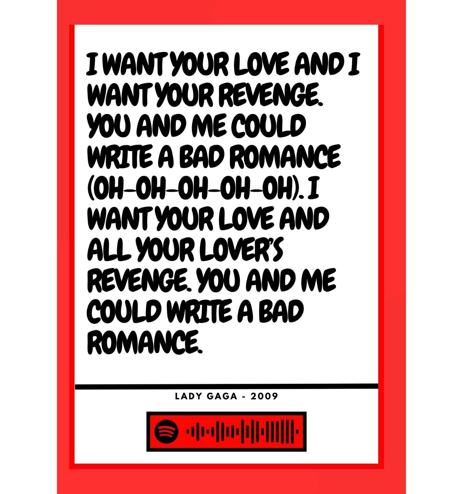 Lady Gaga - Bad romance